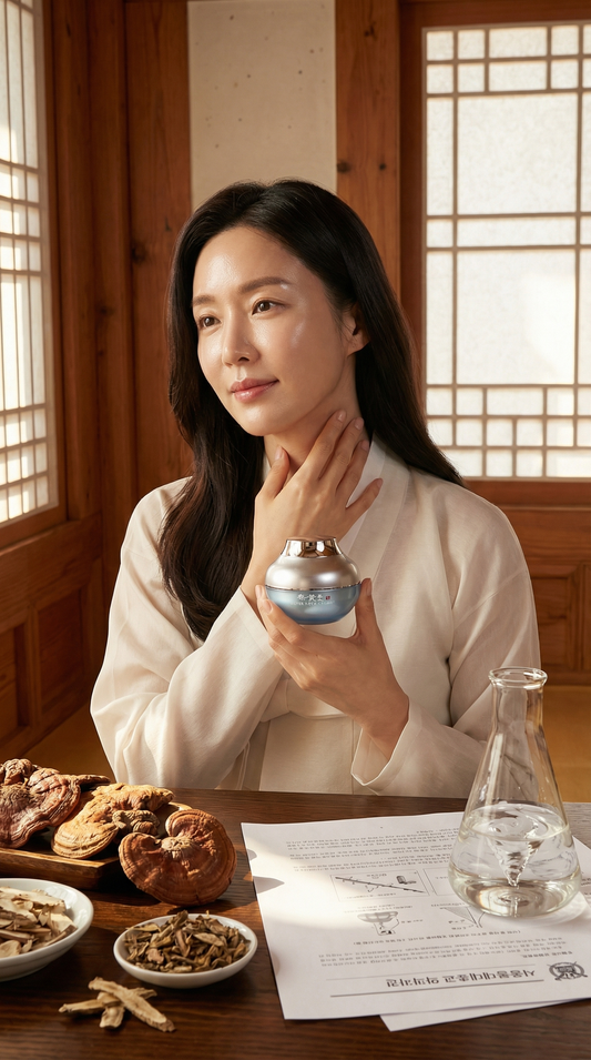 SOOSUL SILVER KREM DO SZYI I DEKOLTU z grzybem Sanghwang